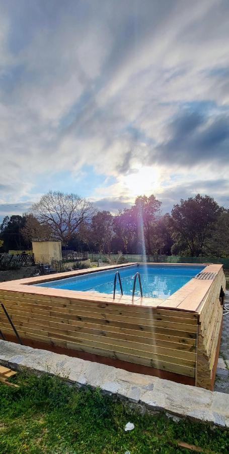 Le Coin Tranquille Hotel Morosaglia Bagian luar foto